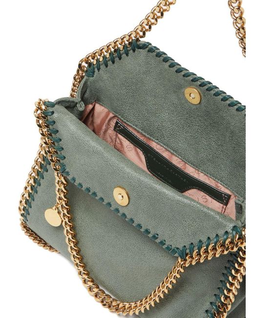 Stella McCartney Green Mini Falabella Tote Bag