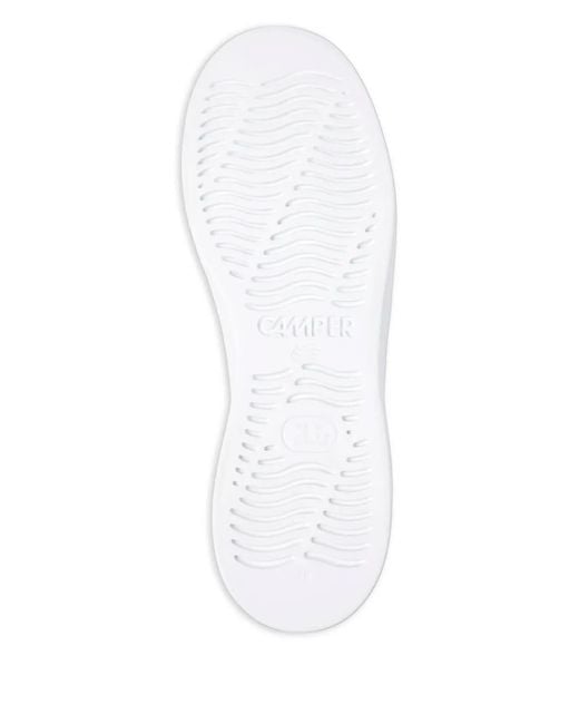 Camper Blue Runner Up Leather Sneakers