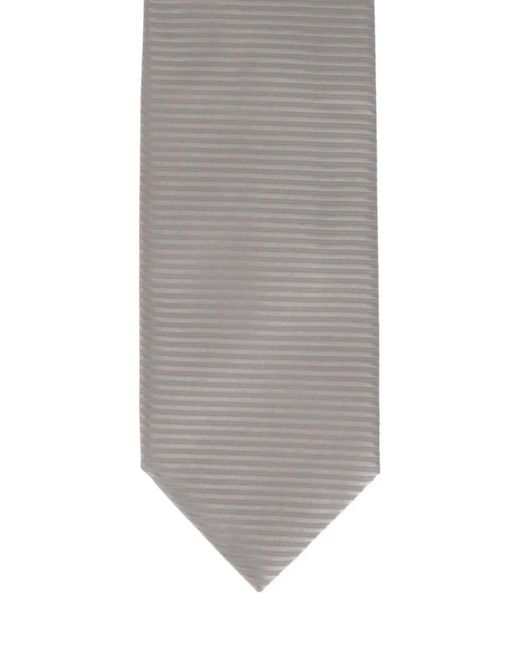 Tom Ford Gray Textured Tie for men