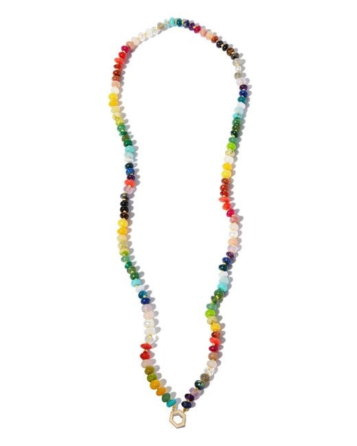 Harwell Godfrey Multicolor 18Kt Gemstone Beaded Necklace