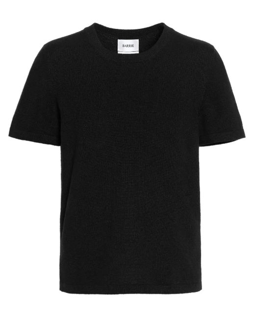 Barrie ニット Tシャツ Black
