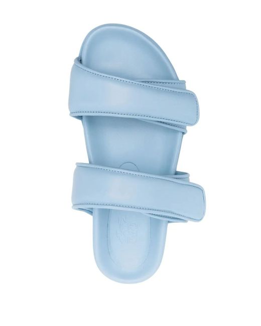 Gia Borghini Blue Double Strap Sandal Shoes