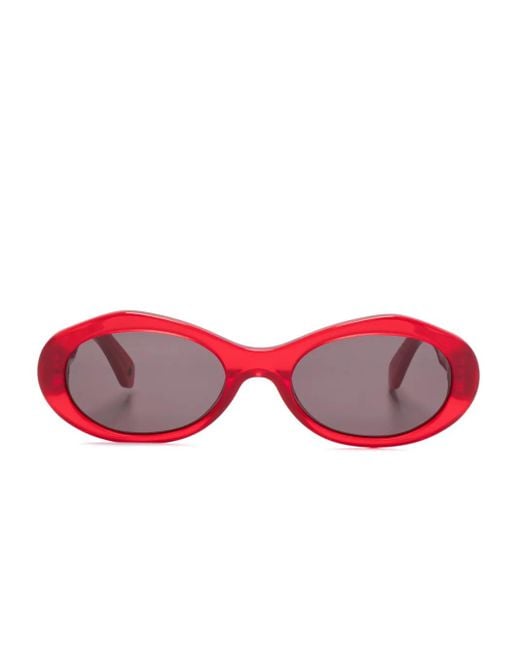 Off-White c/o Virgil Abloh Red Edison Sunglasses
