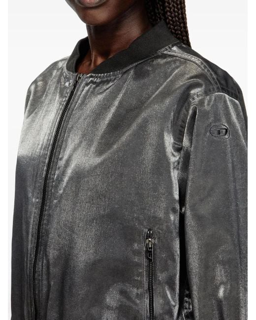 DIESEL Host ボンバージャケット Gray