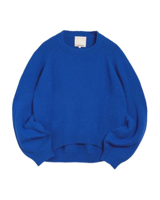 YMC Bellow セーター Blue