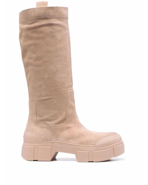 Vic Matié Multicolor Suede Slip-On Boots