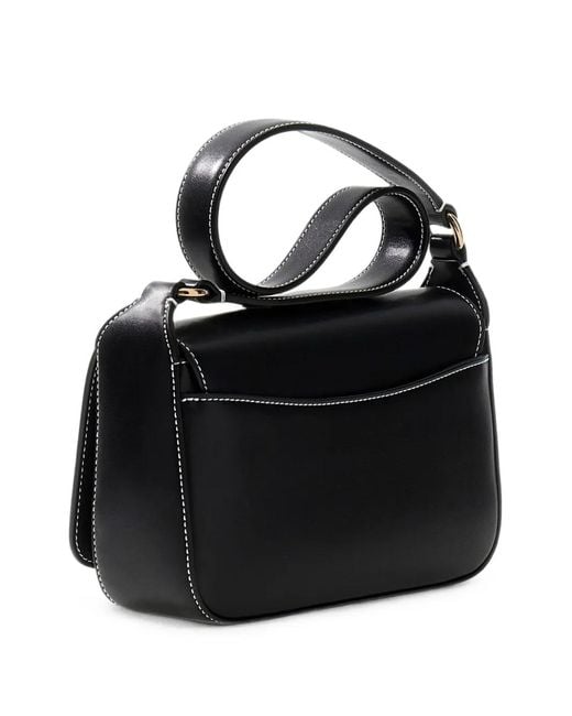 Guess Black Ruby Logo-Patch Mini Bag