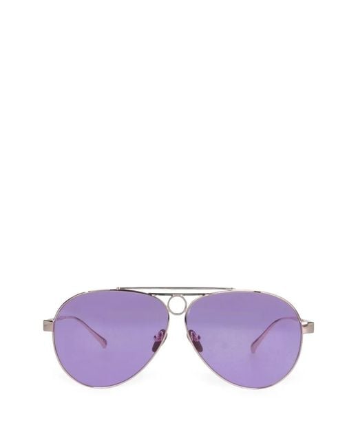 FACE HIDE Purple Hunter Pilot Sunglasses for men