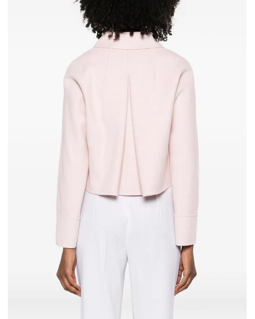 Max Mara Pink Outerwears