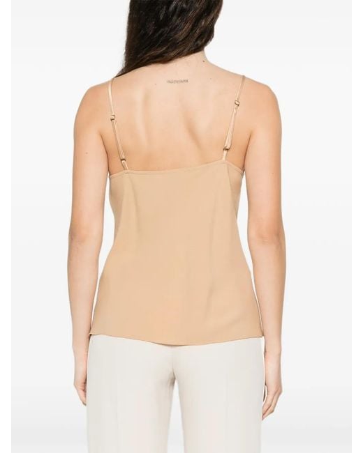 Forte_forte Natural V-Neck Top
