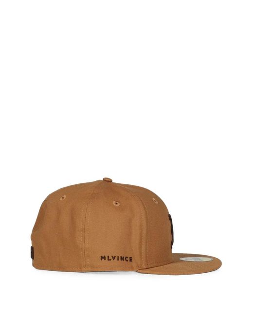 KTZ Brown 59Fifty Authentic Logo Cap for men