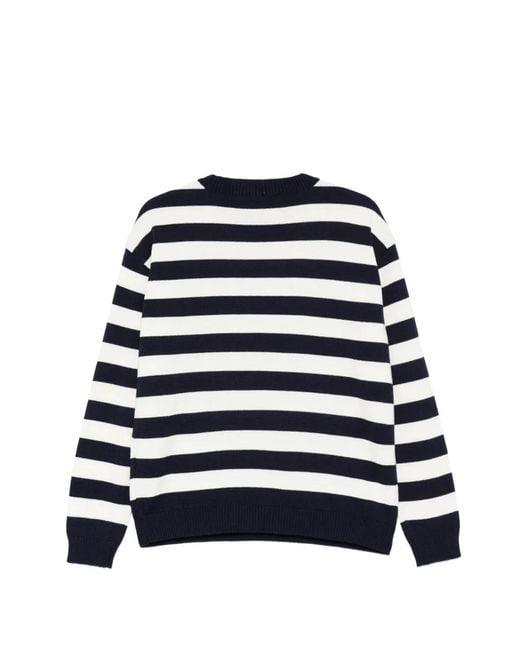 ANDERSSON BELL White Striped Sweater for men
