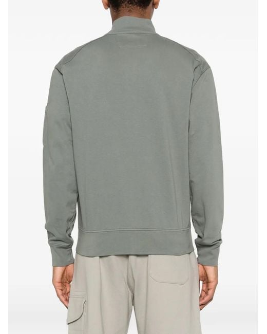 C P Company Gray Chest Pocket Zip Jacket for men