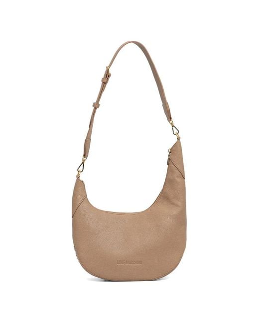 Love Moschino White Grained Adjustable Shoulder Bag