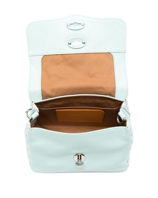 Zanellato Blue Baby Postina Daily Studded-Embellishment Tote Bag