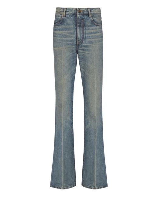 Vaqueros acampanados Balmain de hombre de color Blue