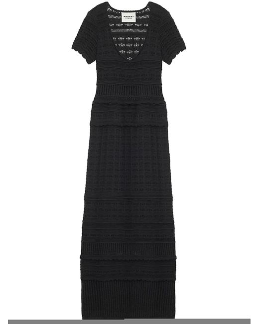 Abito Lungo Aurore di Isabel Marant in Black