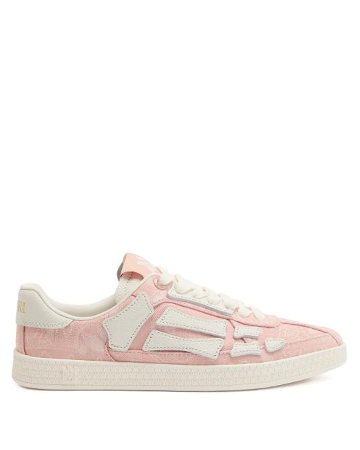 Baskets Bandana En Jean Amiri en coloris Pink
