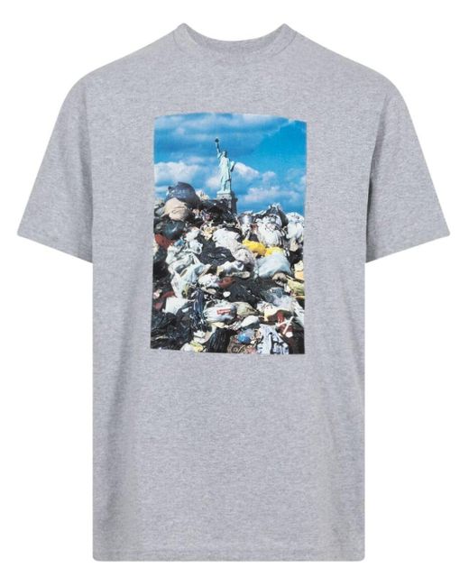 Supreme T-shirt Met Print in het Blauw | Lyst NL
