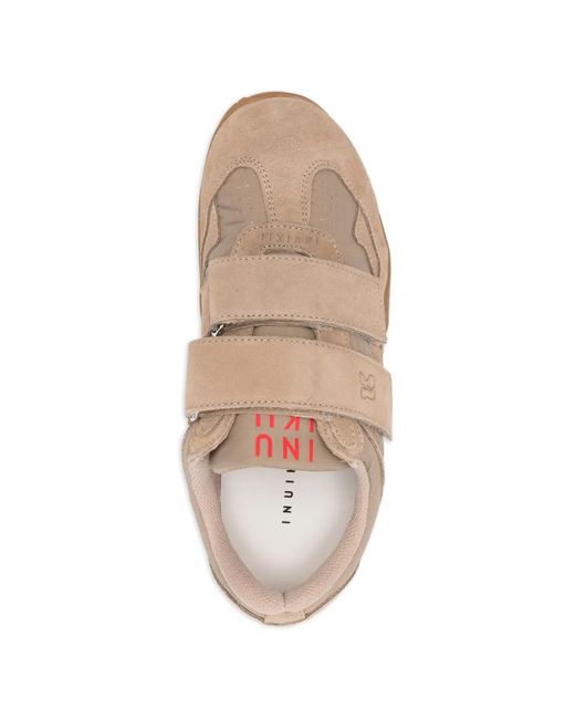 Inuikii Pink Maliah Touch-Strap Sneakers