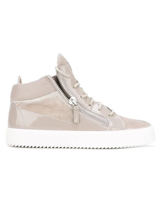Giuseppe Zanotti Natural Kriss Hi-Top Sneakers
