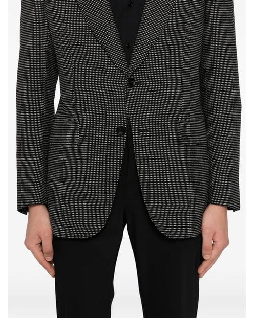 Tom Ford Black Dyllan Blazer for men