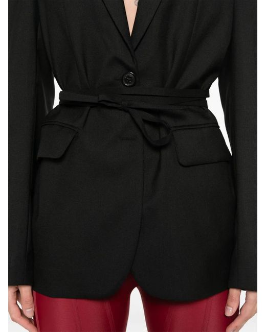KENZO Black Waisted Blazer