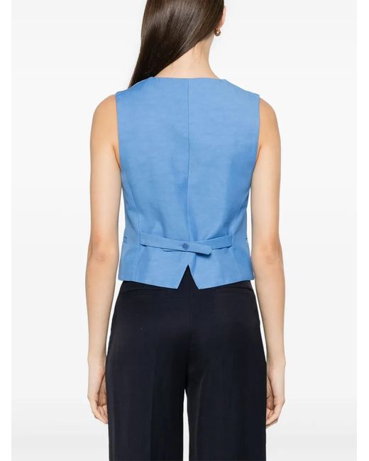 P.A.R.O.S.H. Blue Raisa Gilet