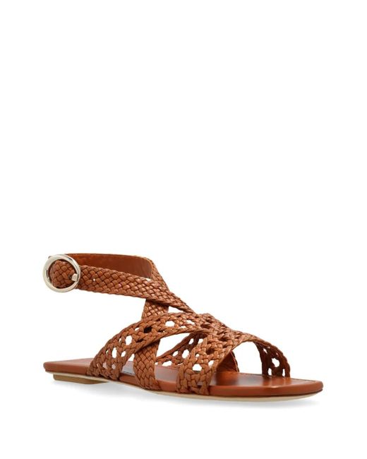 Stuart Weitzman Brown Thea Sandal