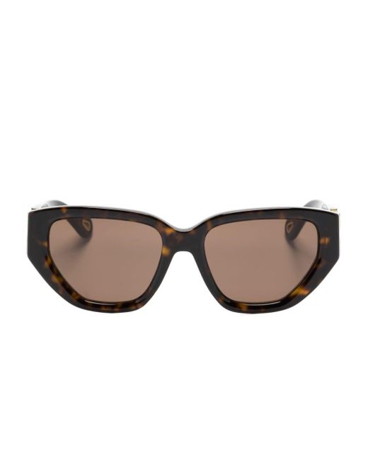 Chloé Brown Marcie Cat-eye Sunglasses