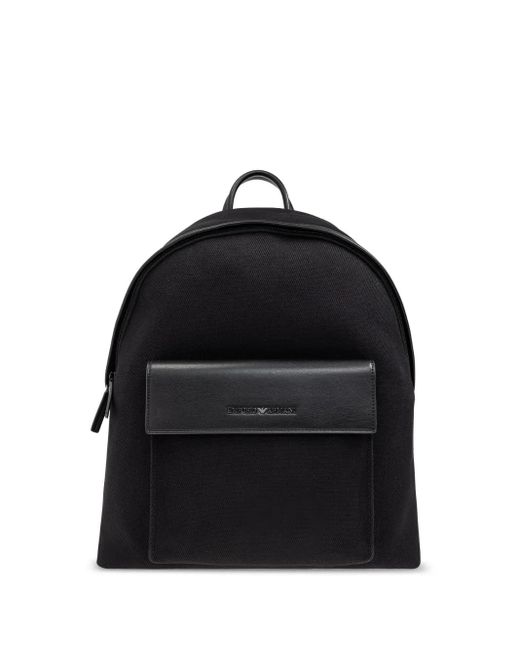 Emporio Armani Rucksack mit Logo in Black für Herren