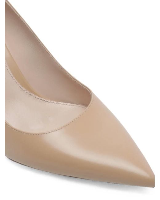 Stuart Weitzman White Stuart Power 85 Pump