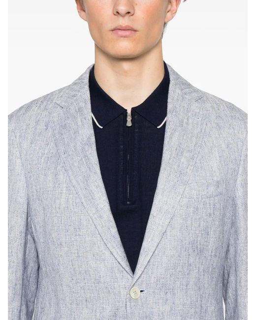 Eleventy Gray Single-Breasted Suit for men