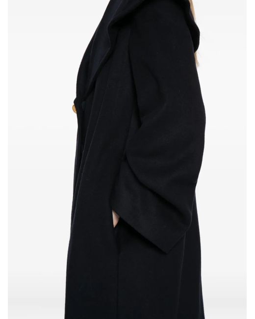 Saiid Kobeisy Black Single Breasted Coat