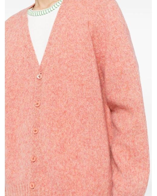 Cardigan bicolore di Loewe in Pink da Uomo