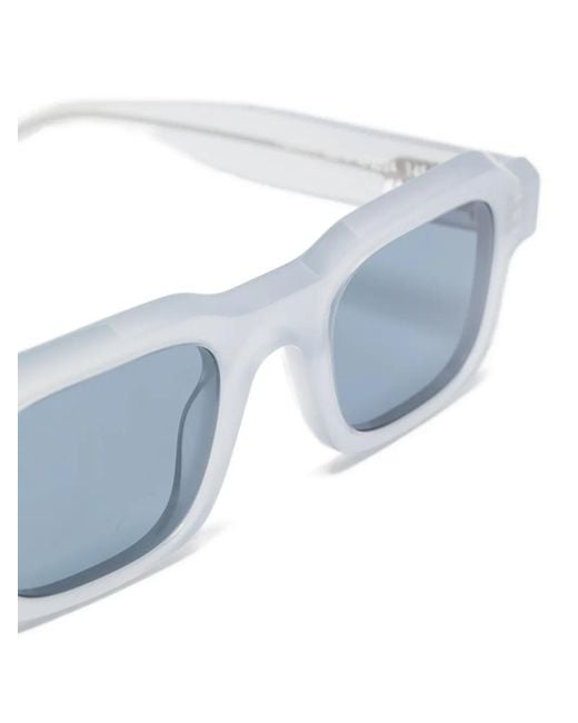Thierry Lasry Blue Flexxxy Rectangle-Frame Sunglasses