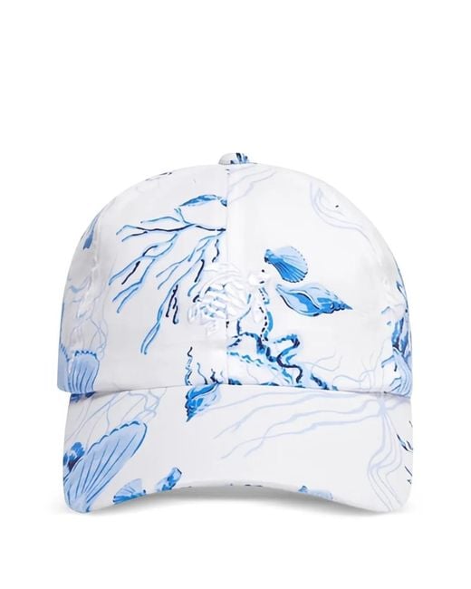 Vilebrequin Blue Printed Baseball Cap