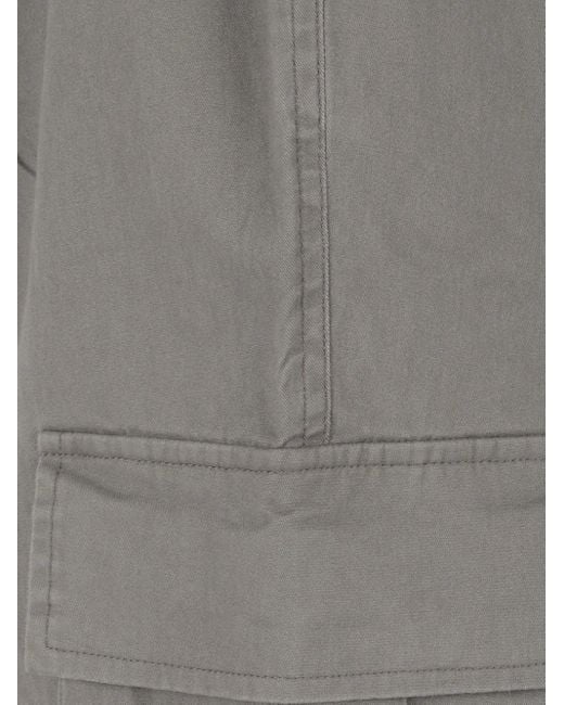 Represent Gray Elasticated Cargo Pants for men