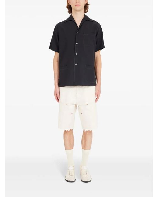 Maison Margiela Black Cotton Shirt for men
