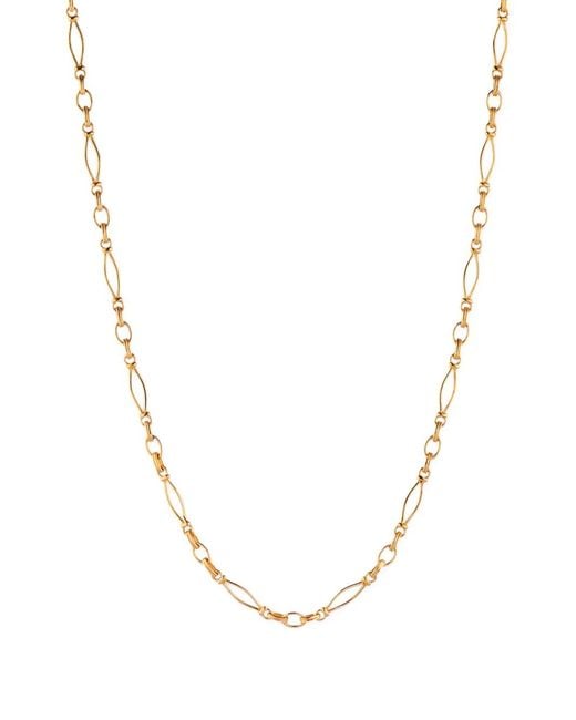 V By Laura Vann Metallic Link Chain Necklace