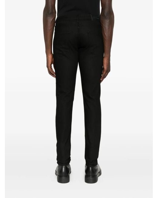 Emporio Armani Hose Im Five-Pocket-Design in Black für Herren