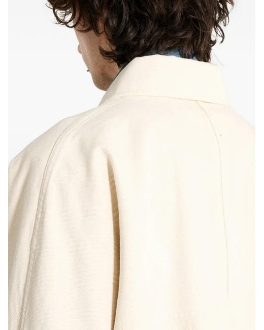 Margaret Howell White Veste À Manches Raglan for men