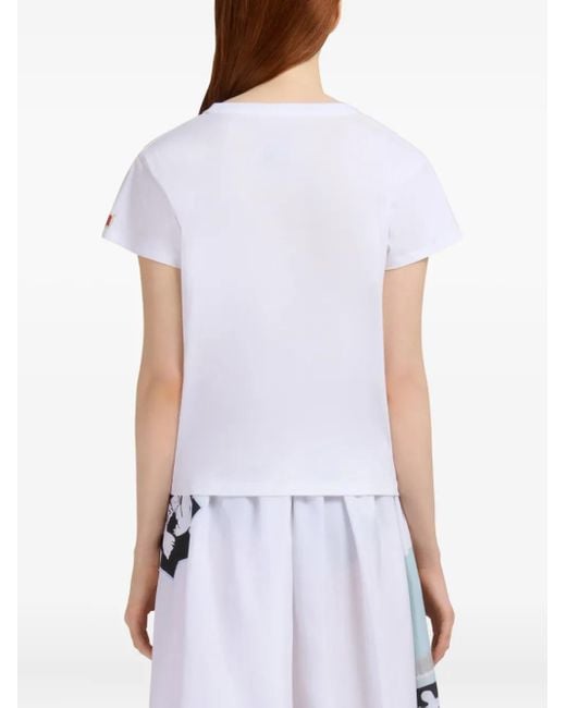 Marni グラフィック Tシャツ White