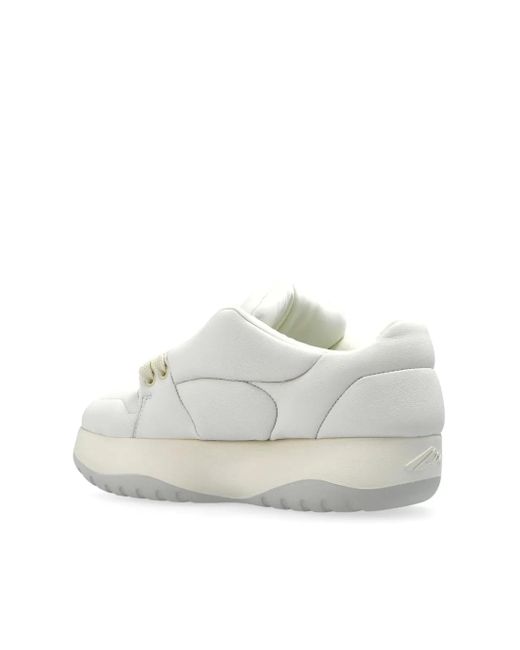DSquared² White Puffer Sneakers
