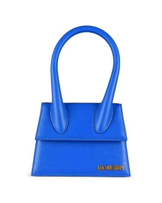 Jacquemus Blue Medium Le Chiquito Tote Bag