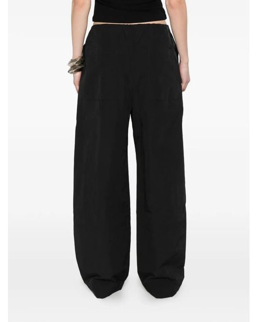 Paris Georgia Black Cocoon Track Pants