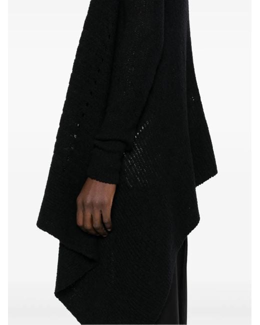 Rick Owens Wikkelvest in het Black