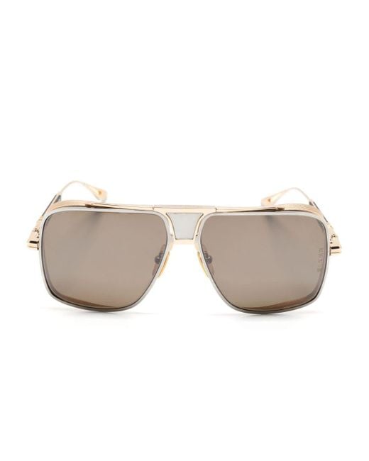 Dita Eyewear Metallic Epiluxury 5 Pilot-frame Sunglasses