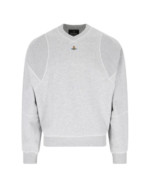Vivienne Westwood White Pourpoint Sweatshirt for men