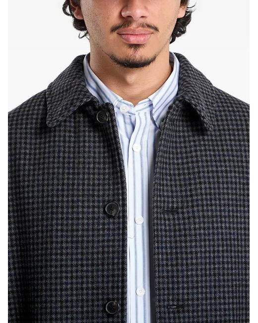 A.P.C. Blue Paul Coat for men